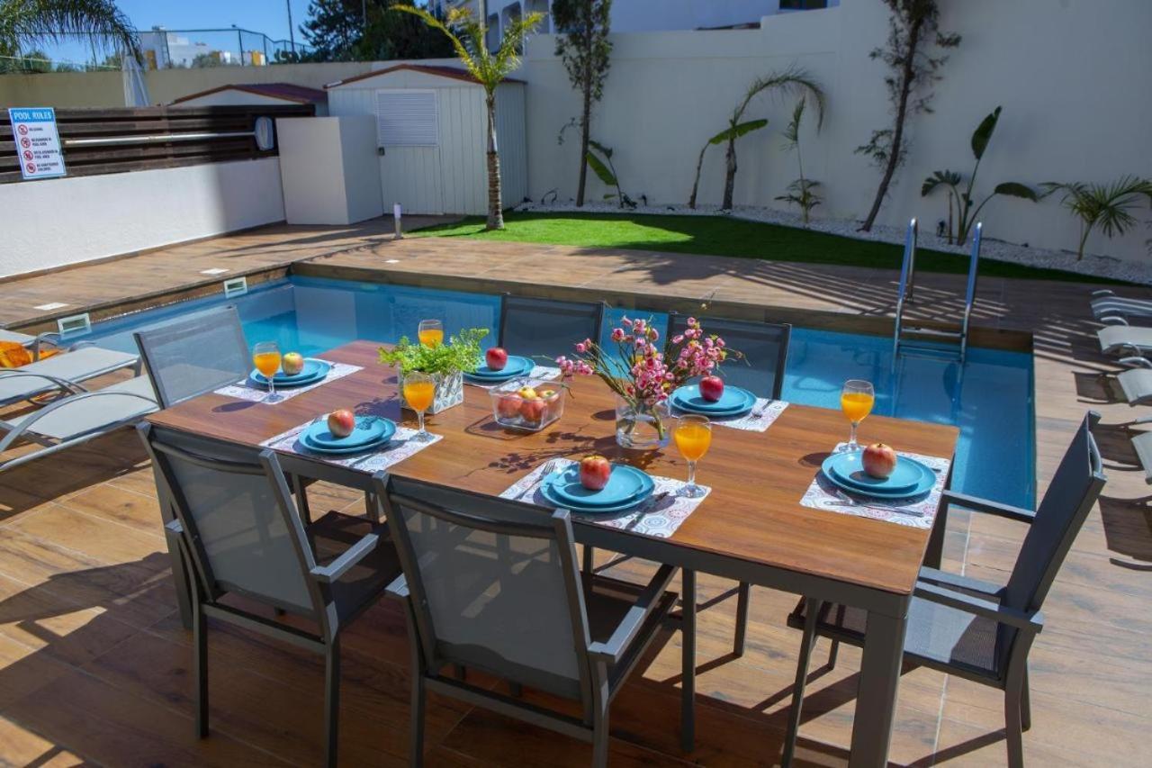 Tsokkos Family Villa - Pool Garden 2' Walk To Beach โปรทาราส ภายนอก รูปภาพ